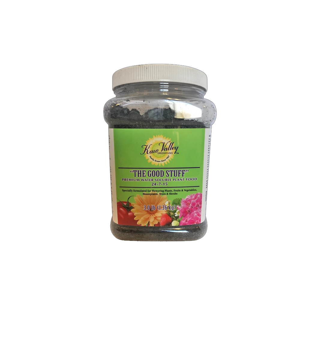 soluble plant fertilizer The Good Stuff" Water Soluble – Kaw Valley Greenhouses Online Store